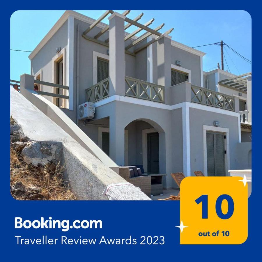 Ferienwohnung Climbers' Nest 'With Sea And Rock Views And Private Pool' Kamari  Exterior foto